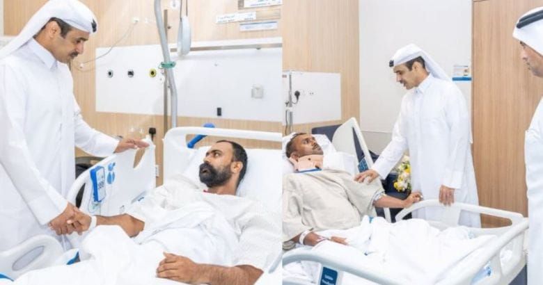 റാസ് ലഫാൻ സ്ഫോടനം: പരിക്കേറ്റവരെ ആശുപത്രിയിലെത്തി സന്ദർശിച്ച് ഖത്തർ ഊർജ സഹമന്ത്രി