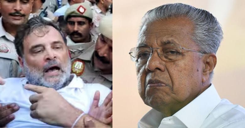 നീറ്റ് സമരക്കാർക്കെതിരായ നടപടിയിൽ പ്രതിഷേധം; രാഹുൽ ഗാന്ധിയുടെ അറസ്റ്റിനെതിരെ പിണറായി വിജയൻ