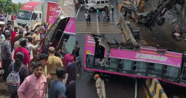 കുറ്റിപ്പുറത്ത് ബസ് മറിഞ്ഞ് അപകടം; ഒരാൾ മരിച്ചു, നിരവധി യാത്രക്കാർക്ക് പരിക്ക്