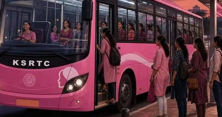 പ്രിയദര്‍ശിനിക്ക് ശേഷം 'പിങ്ക് ബസ്': വനിതകള്‍ക്ക് സുരക്ഷിത രാത്രി യാത്രയൊരുക്കാന്‍ കെഎസ്ആര്‍ടിസി