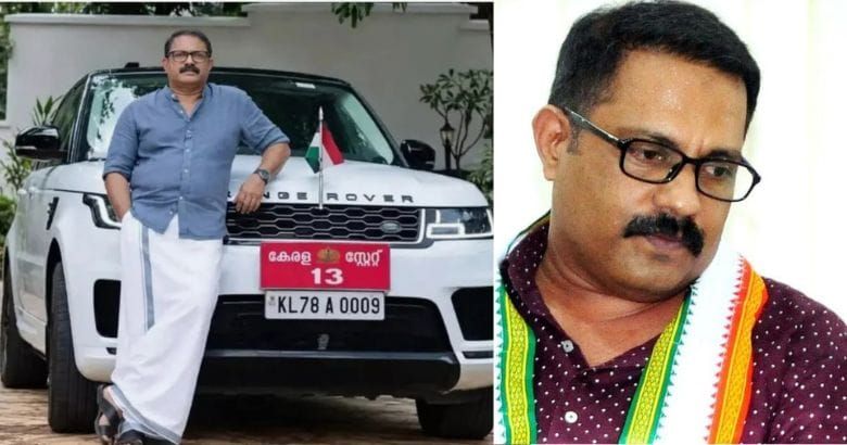 ‘കേരള സ്റ്റേറ്റ് 13’ നമ്പർ റേഞ്ച് റോവറിൽ; മന്ത്രി ഷാജിയുടെ കാർ വിവാദം വീണ്ടും ചൂടുപിടിക്കുന്നു