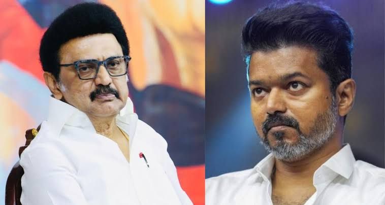 വീരമണി കേസിൽ രാഷ്ട്രീയ പോര്; ഡിഎംകെയെ കടന്നാക്രമിച്ച് വിജയ്