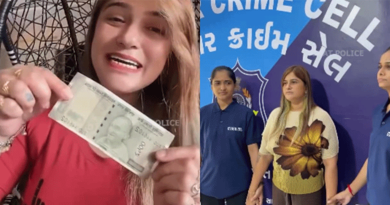 ഗാന്ധിജിയെ അധിക്ഷേപിച്ച് 500 രൂപ നോട്ട് കൊണ്ട് റീൽ; കണ്ടന്റ് ക്രിയേറ്റർ അറസ്റ്റിൽ