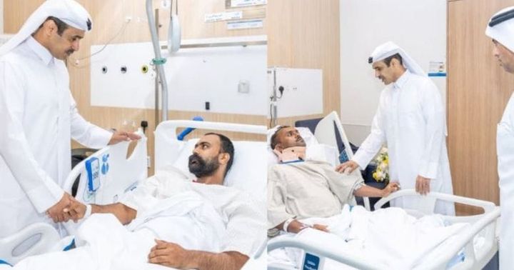 റാസ് ലഫാൻ സ്ഫോടനം: പരിക്കേറ്റവരെ ആശുപത്രിയിലെത്തി സന്ദർശിച്ച് ഖത്തർ ഊർജ സഹമന്ത്രി