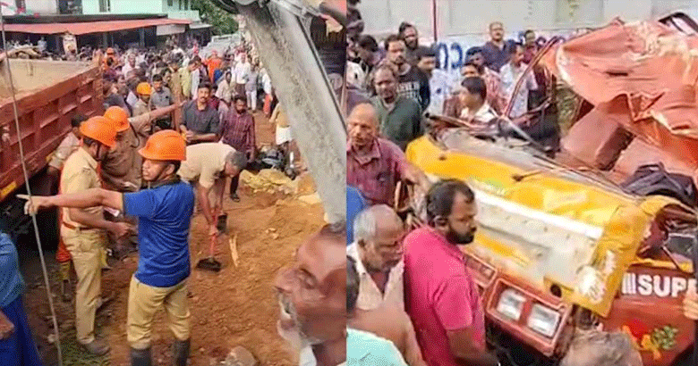 കൊട്ടാരക്കര ടിപ്പർ അപകടം: ഡ്രൈവർക്ക് ഹെവി ലൈസൻസില്ല, ഫിറ്റ്നസ് റദ്ദാക്കി ആർടിഒ