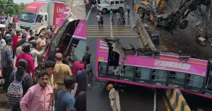 കുറ്റിപ്പുറത്ത് ബസ് മറിഞ്ഞ് അപകടം; ഒരാൾ മരിച്ചു, നിരവധി യാത്രക്കാർക്ക് പരിക്ക്