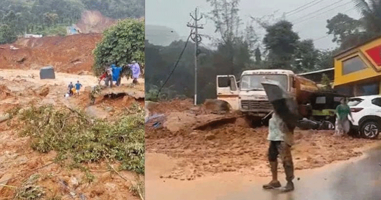 വയനാട് തുരങ്കപാത നിർമ്മാണ മേഖലയിൽ മണ്ണിടിച്ചിൽ; നിരവധി ആളുകൾ കുടുങ്ങി