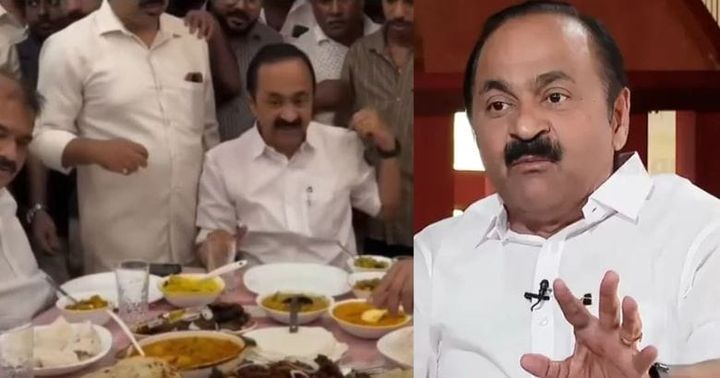 മഴ ദുരിതത്തിനിടെ മുഖ്യമന്ത്രിയുടെ വിരുന്ന്; രാഷ്ട്രീയ വിവാദം കനക്കുന്നു