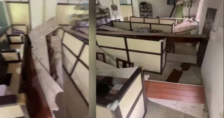 ഇടുക്കി ശിശു സംരക്ഷണ യൂണിറ്റ് ഓഫീസിൽ സീലിംഗ് വീണ്ടും തകർന്നുവീണു; ജീവനക്കാർ ഭീതിയിൽ