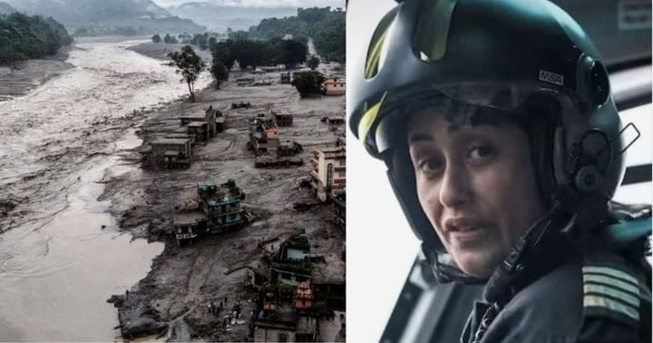 നേപ്പാൾ പ്രളയത്തിൽ രക്ഷാദൗത്യവുമായി വനിതാ പൈലറ്റ്; ആറ് ദിവസത്തിൽ 100ലേറെ ദൗത്യങ്ങൾ