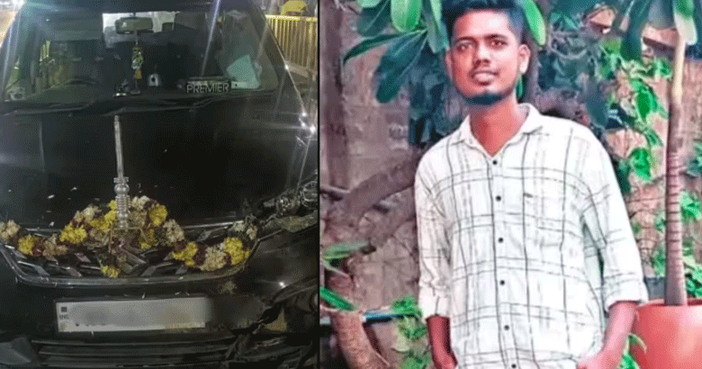 തമിഴ്നാട് മന്ത്രി കെ ജഗദീശ്വരിയുടെ കാർ ഇടിച്ച് ബൈക്ക് യാത്രക്കാരന് ദാരുണാന്ത്യം