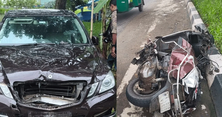 ചേരാനെല്ലൂരിലെ ബെൻസ് കാർ അപകടം; വാഹന ഉടമയായ ജഡ്ജിക്കെതിരെ കേസെടുത്തു