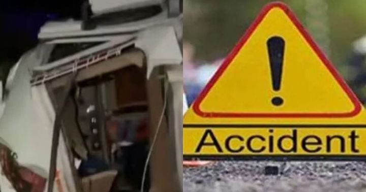 മൂന്നാറിൽ നിന്ന് മടങ്ങുന്നതിനിടെ അപകടം; ട്രാവലർ തലകീഴായി മറിഞ്ഞ് ഒരുമരണം