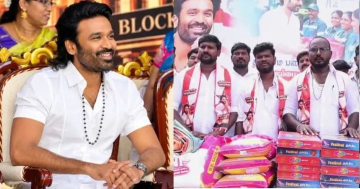 തിരുനെൽവേലിയിൽ തൊഴിലാളികൾക്ക് മധുരവും പടക്കവും; ചെന്നൈയിൽ ആരാധകരെ കാണാൻ ധനുഷ്, രാഷ്ട്രീയ  പ്രവേശനം ചര്‍ച്ചയില്‍