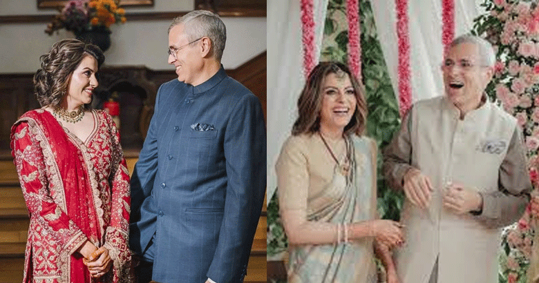ജമ്മു കശ്മീർ മുഖ്യമന്ത്രി ഒമർ അബ്ദുള്ളയും മാധ്യമപ്രവർത്തക നിധി റസ്ദാനും വിവാഹിതരായി