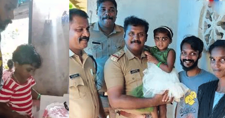 കയ്യിൽ ആകെയുള്ളത് 200 രൂപ; മകളുടെ പിറന്നാളിന് മിഠായി വാങ്ങാനിറങ്ങിയ അച്ഛനെ തടഞ്ഞ് പൊലീസ്; ഒടുവിൽ കണ്ടത് കണ്ണുനിറയ്ക്കുന്ന കാഴ്ച!