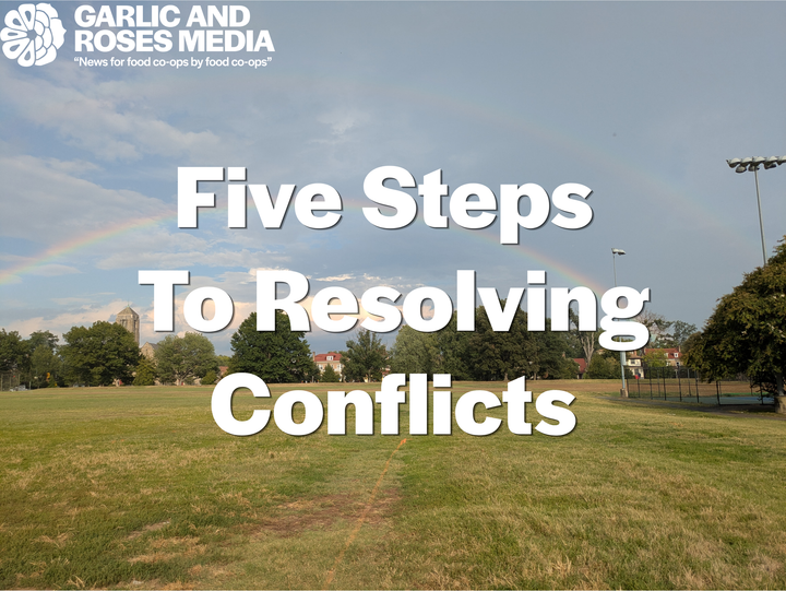 Five Steps to Resolving Conflicts