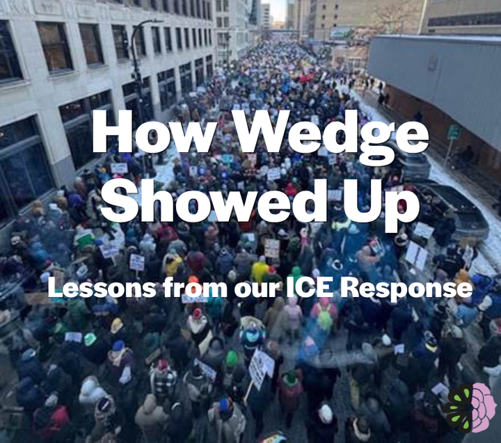 How Wedge Showed Up: Lessons from Our ICE Response