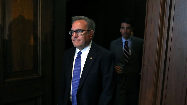 Acting EPA Administrator Andrew Wheeler Addresses Staff At EPA Headquarters
