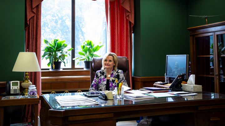 Supreme Court Nominee Brett Kavanaugh Meets With Sen. Hyde-Smith At The Capitol