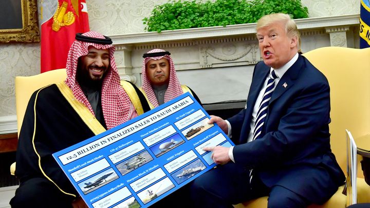 President Trump Hosts Crown Prince Mohammad Bin Salman Of Saudi Arabia To White House