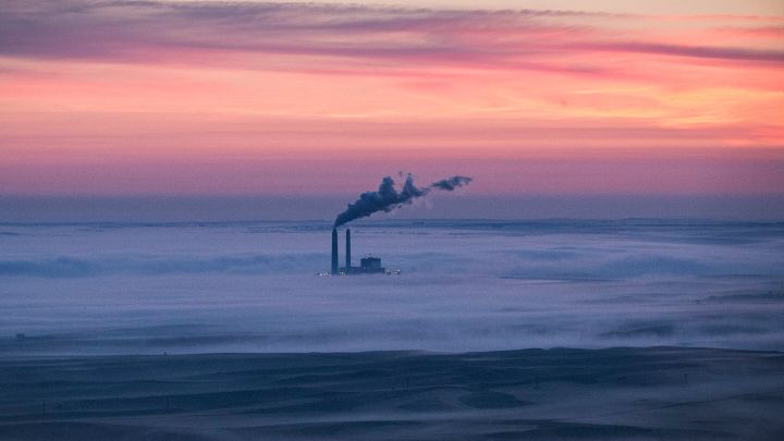 coal-burning energy plant