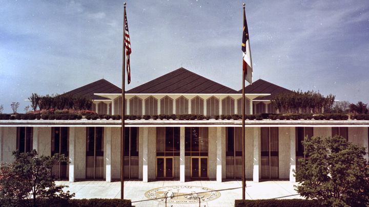 Exterior, New Legislative Building, Raleigh, NC