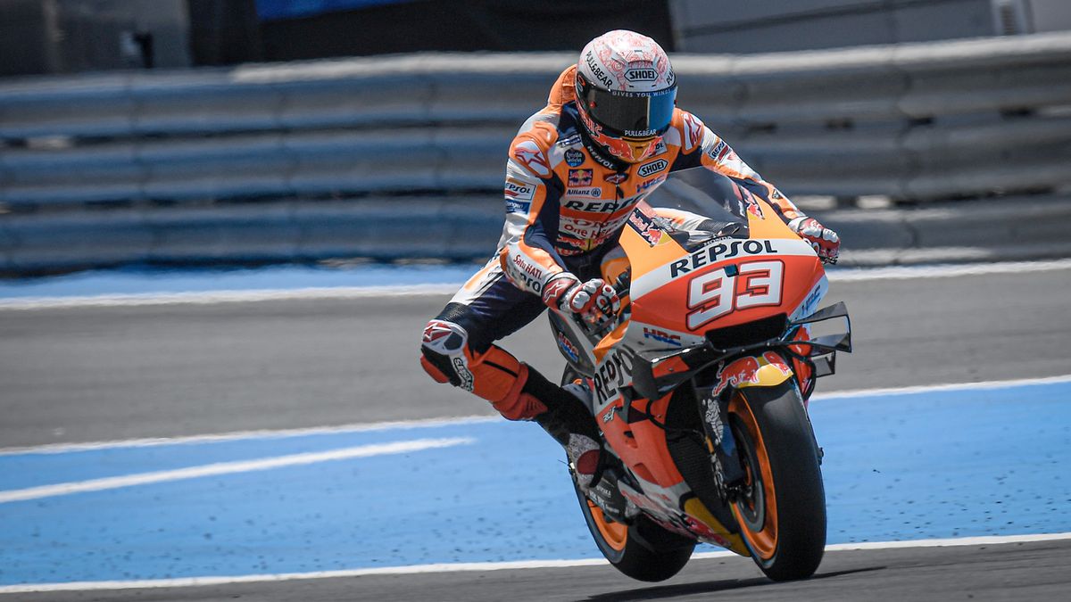 Marquez Down, Not Out