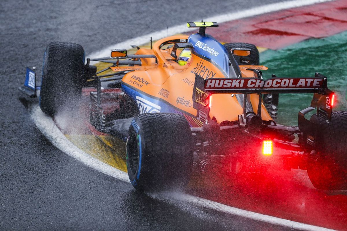 NORRIS Crashes, Verstappen poles