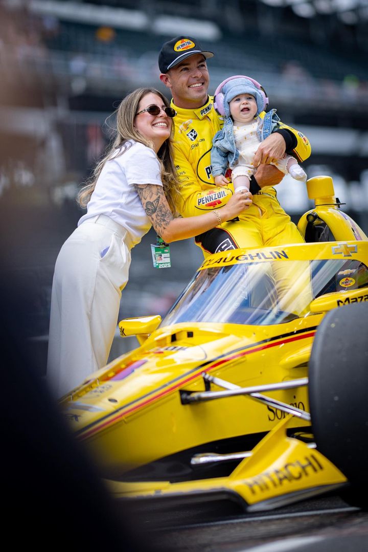 MCLAUGHLIN HITS HARD AT INDY