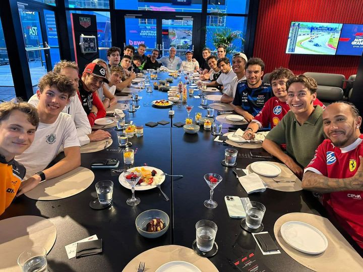 HOT SHOTS: Breaking bread.