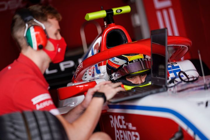 Piastri Using The Grosjean Touch