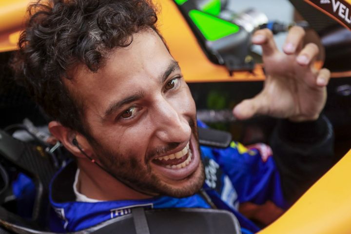 amazing RICCIARDO back on top