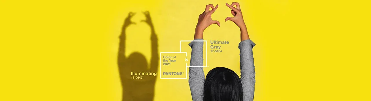 Color of the Year 2021, PANTONE Ultimate 17-5104 and Illuminating 13-0347