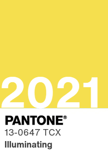 Color swatch PANTONE 13-0647 Illuminating