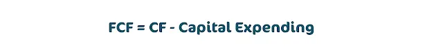 Formula: FCF = CF - Capital Expending