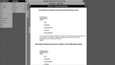 The WorldWideWeb website