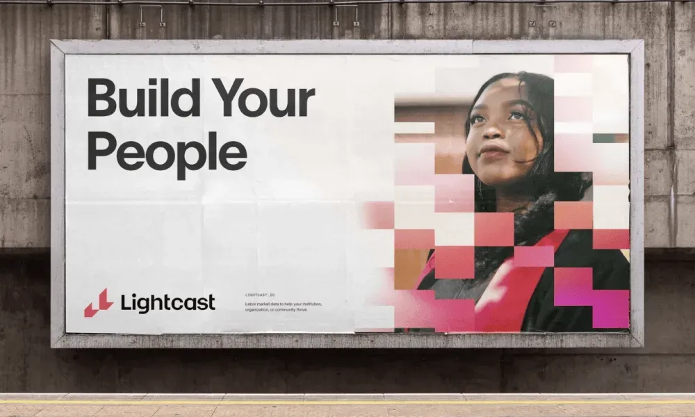 Lightcast billboard