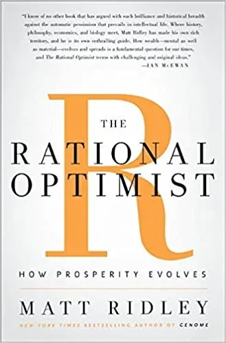 Book cover of the rational optimist