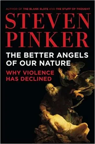 Book cover of the better angels of out nature