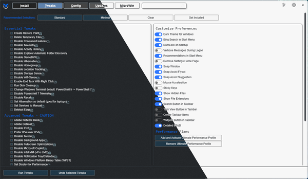 Do this every time you install Windows.