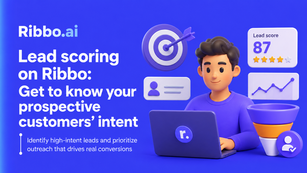 Lead scoring on Ribbo: Get to know your prospective customers’ intent