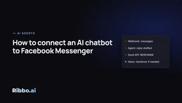 How to connect an AI chatbot to Facebook Messenger