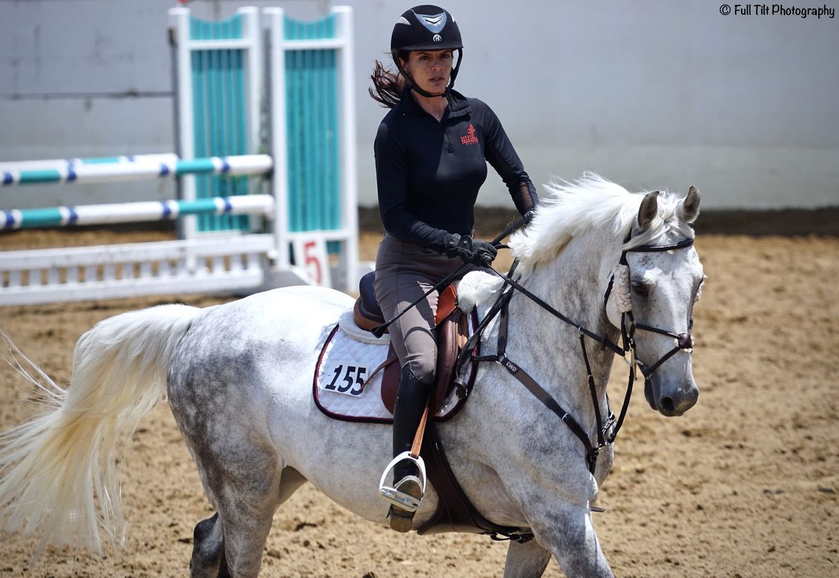 An Exercise to Test Horse and Rider Balance at the Canter When Jumping