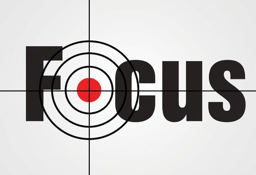 Focus is a Key Ingredient to Success (Current Freebie!)