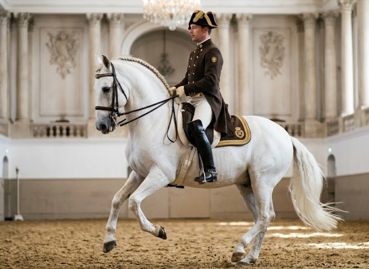 A Spanish Riding School Exercise to Increase the Collection in Your Horse's Canter