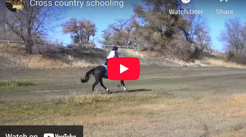 Video # 57: This is Kate schooling cross country!