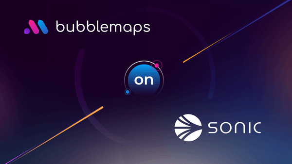Sonic is LIVE on Bubblemaps V2