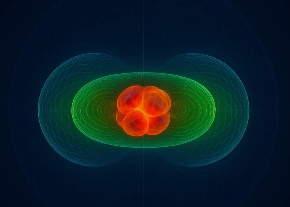 Q-Field Geometry Atlas of the Nuclear Structures
