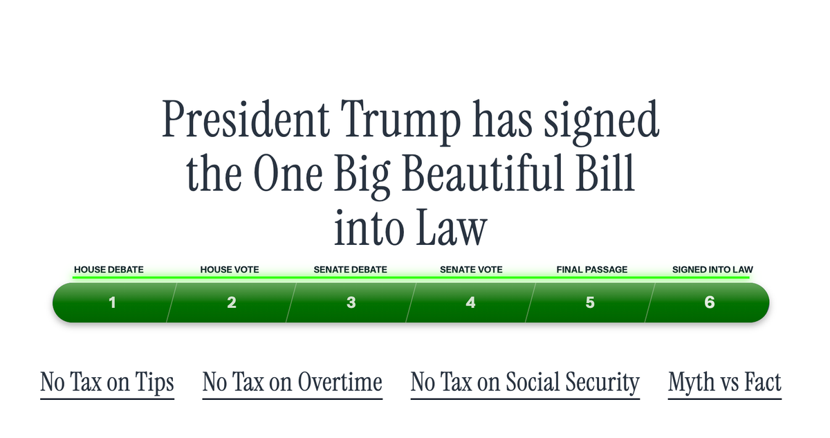 特朗普「大而美」法案详解